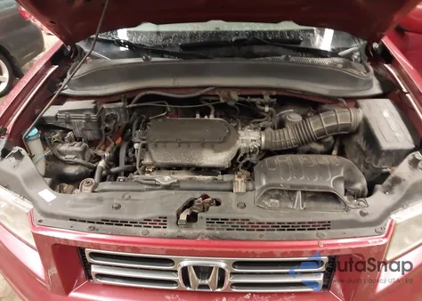 2006 Honda Ridgeline Rts from USA, damaged, VIN 2HJYK16476H504252